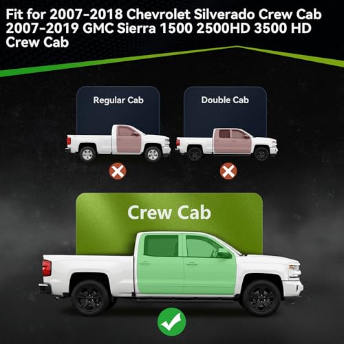 Estribos para Chevy Silverado 2007-2018 en Acero Inoxidable miniatura 2