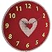 Produktbild TFA Dostmann Wanduhr, Rot