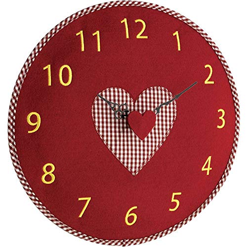 Preisvergleich Produktbild TFA Dostmann Wanduhr, Rot