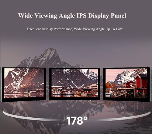 Image of 5inch DSI LCD 5-Point Capacitive Touch Screen Monitor for Raspberry Pi Pi5 /4B /3B+ /3B /3A+ /CM4 /CM3+ /CM3, 1024 x 600 Resolution IPS Display Screen, DSI Interface, 178 Viewing Angle, No Driver Required