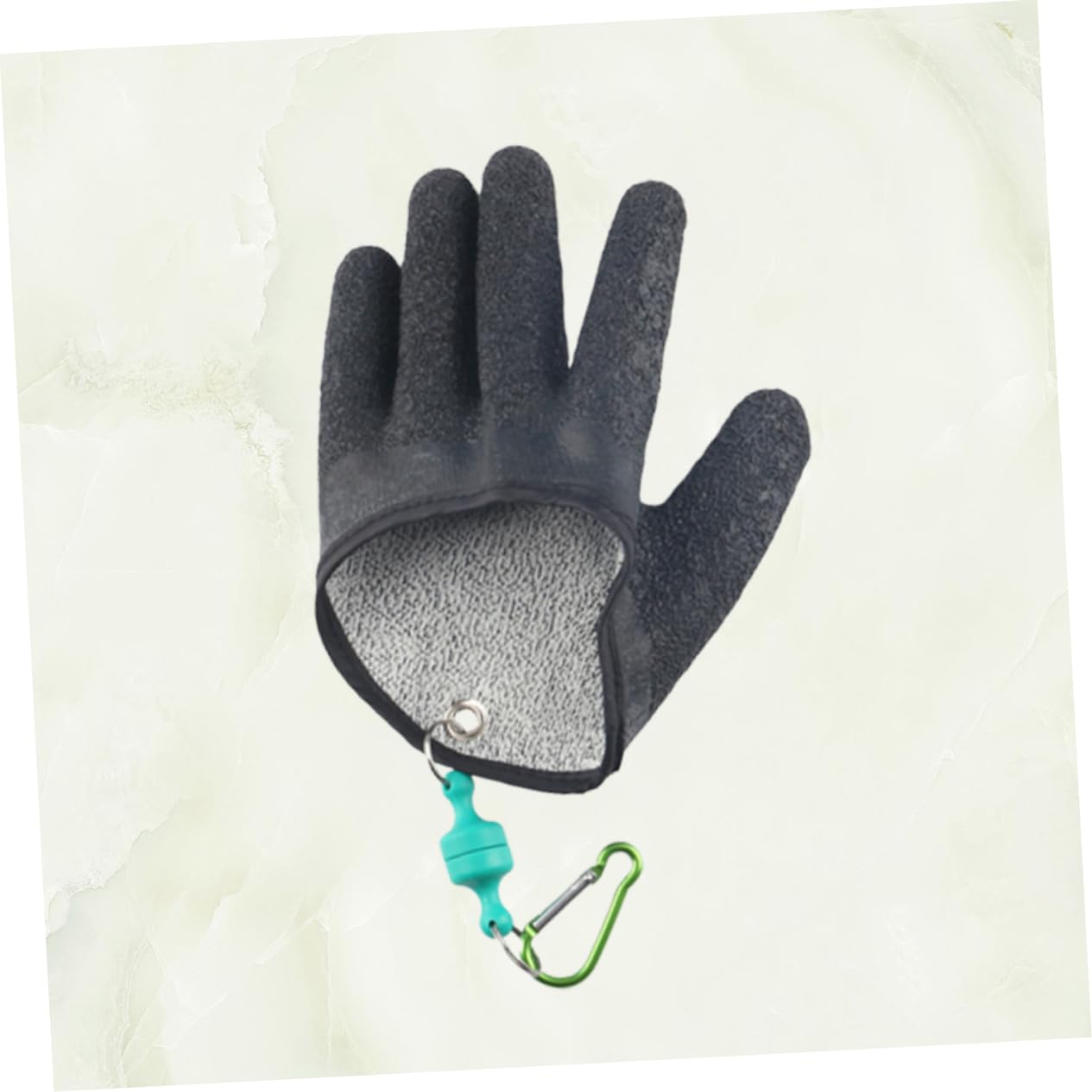 HANABASS Guantes de Goma Antideslizantes Guantes Aire Guantes para Pescar Guantes Impermeables Guantes de Herramientas Guantes de Pesca Antideslizantes atrapar Peces Guantes
