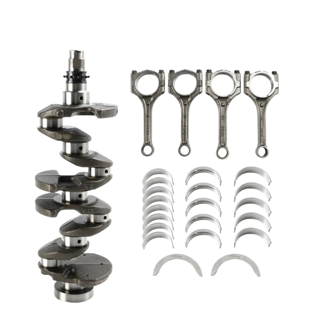 1. 6L G4FD Motor Cigüeñal del cigüeñal y cojinetes compatibles con vehículos Acentos de Alma río