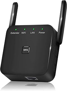 2023 Newest WiFi Extender, WiFi Booster, WiFi Repeater，Covers Up to 9860 Sq.ft and 60 Devices, Internet Booster - with Ethernet Port, Quick Setup, Home Wireless Signal Booster