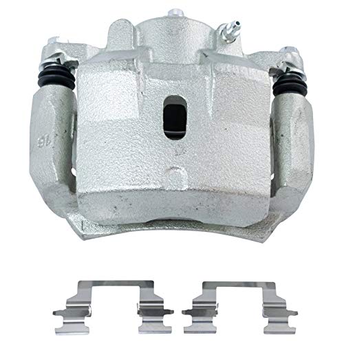 Image of TRQ Front Brake Pad and Rotor Set Semi Metallic G Coated Rotors Calipers | For 2007-2012 Chevrolet Malibu 2007-2010 G6 2007-2009 Aura