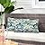 Magpie Pack of 2 Outdoor/Indoor Lumbar Pillow Case Covers 12"x20", Waterproof Rectangular Throw Pillowcase Shell Decorative Cushion Sham for Home Patio Garden Tent Couch - Floral Blue Green