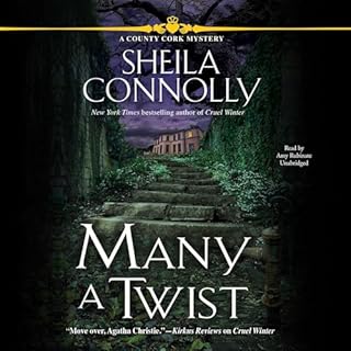 Many a Twist Audiolibro Por Sheila Connolly arte de portada