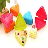 Color: Al azar nicebuty triángulo Onigiri Musubi arroz molde sushi japonés prensa arroz Mold Caja Caso