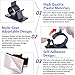 Sujeta Cables, JTDEAL Clips de Cable Ajustable (50pcs), Nylon Cable Abrazadera de...