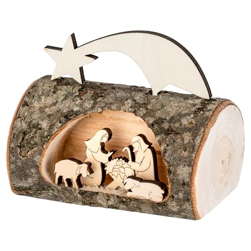 Must-Have für Weihnachten - Kompakte TISCHKRIPPE aus Südtirol aus...
