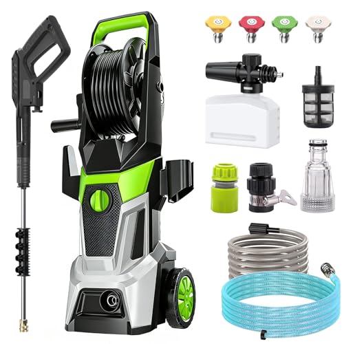 Hidrolimpiadora, presión: máx. 200 Bar, Caudal máx: 540 l/h Consumo 2000W