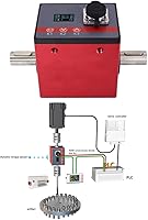 Vista 7 de Sensor de par giratorio digital ATO, sensores de par dinámicos de 1 Nm con pantalla LCD para medición de velocidad del motor, señal de salida ± 5 V