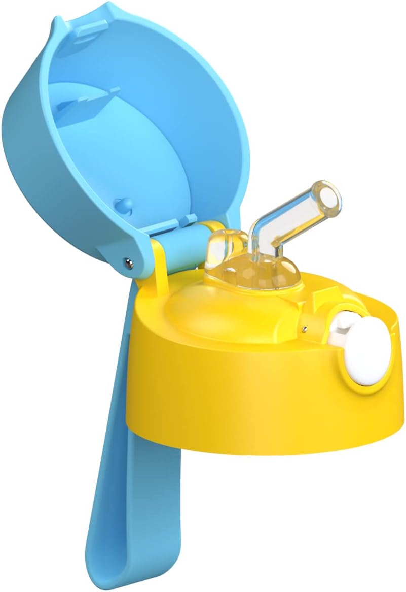 JARLSON® replacement lid - ONLY compatible with CHARLI stainless steel bottle by JARLSON - silicone mouth piece incl. - replacement parts, spare parts. NOT COMPATIBLE WITH OTHER BRANDS