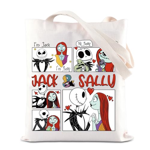 Bolsa Tote Inspirada en Jack Sally miniatura 1