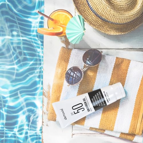 Image of Silk & Squalene SPF 50 Sunscreen Gel | 50ml | Unisex | Broad Spectrum PA++++, Niacinamide + Vitamin C, No White Cast, Lightweight Hydrating Daily Sun Protection