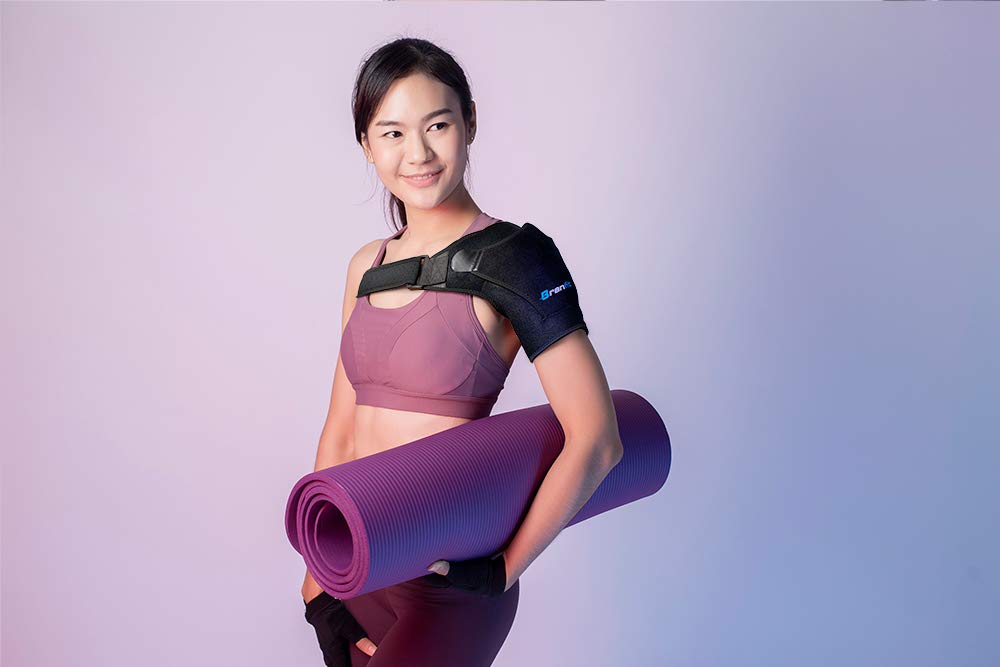 Shoulder Support Brace & Rotator Cuff for Men & Women by BRANFIT