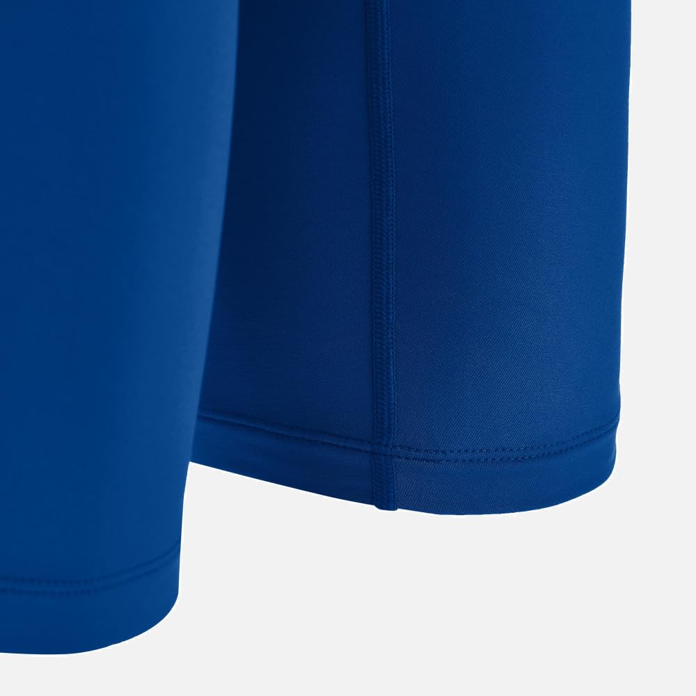 Macron Bermuda Scaldamuscoli Oak Calcio Sport Blue Royal Azzurro