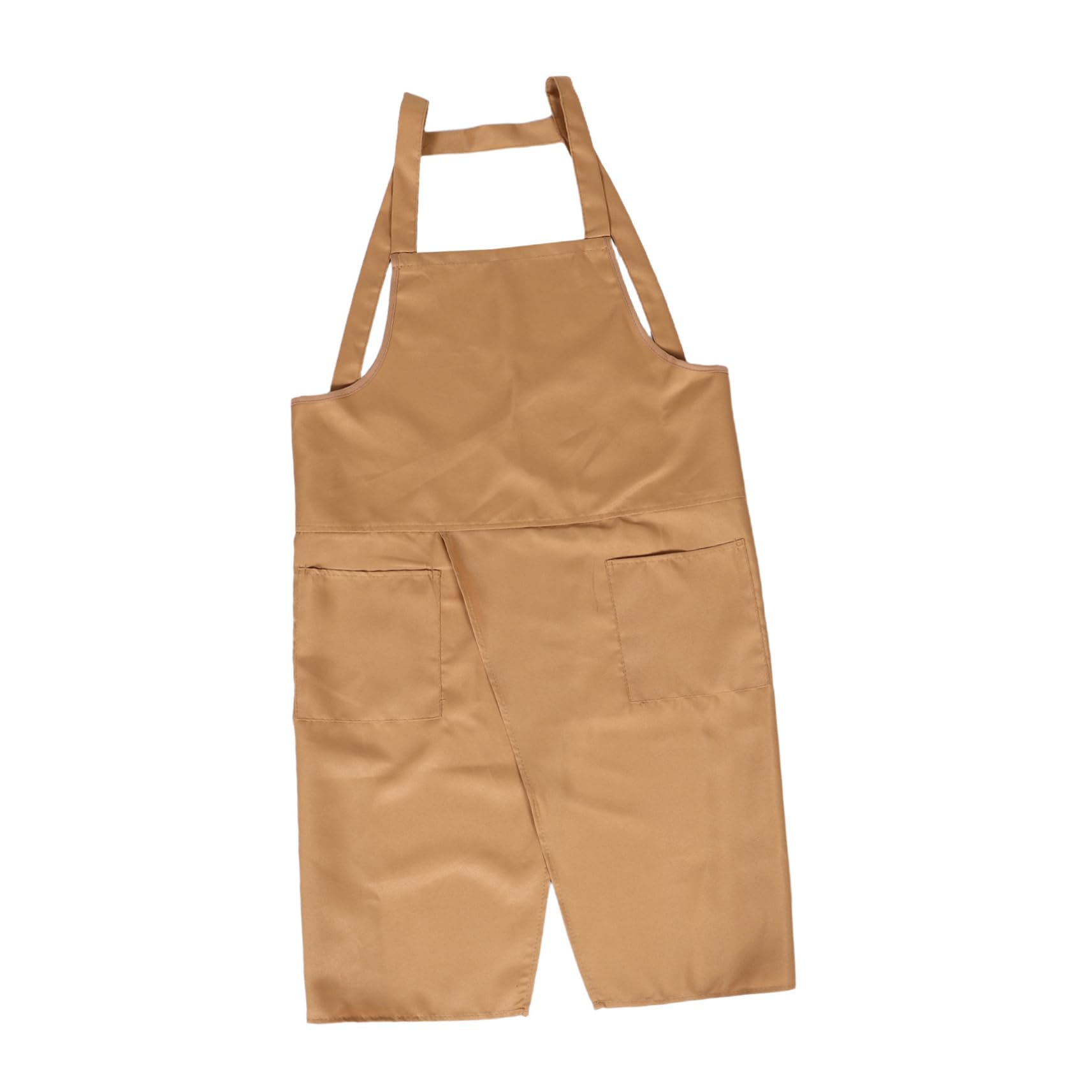 NUOBESTY Keramikkünstler Schürze Lange Gespaltene Beine Praktische Taschen für und Malaktivitäten für Erwachsene Geeignet