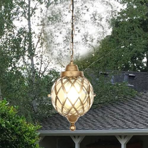 Lampe extérieure suspendue pour sécuriser les escaliers sombres et porches d'entrée humides