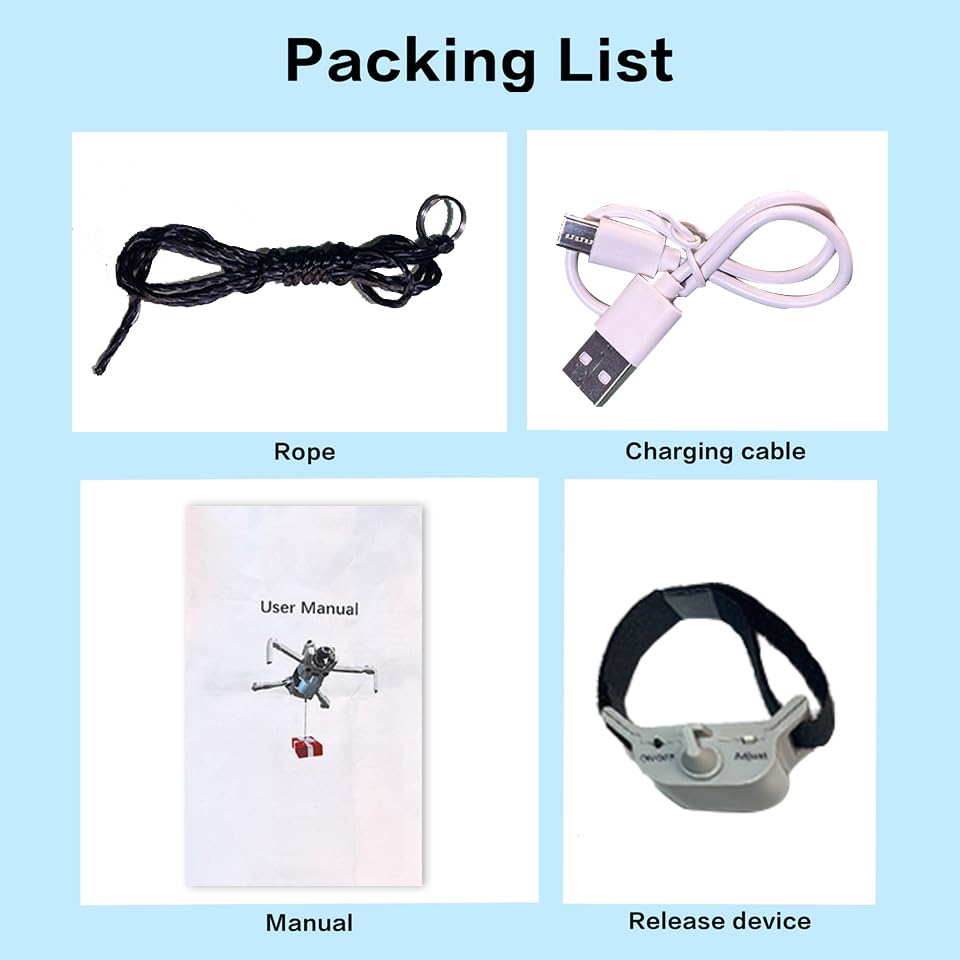 Image of Airdrop System for DJI Mini 4 Pro,Wedding Rescue Delivery Accessory | Tool-free fast installation, dedicated airdrop payload for DJI Mini 4 Pro to deliver wedding gifts and rescue supplies.