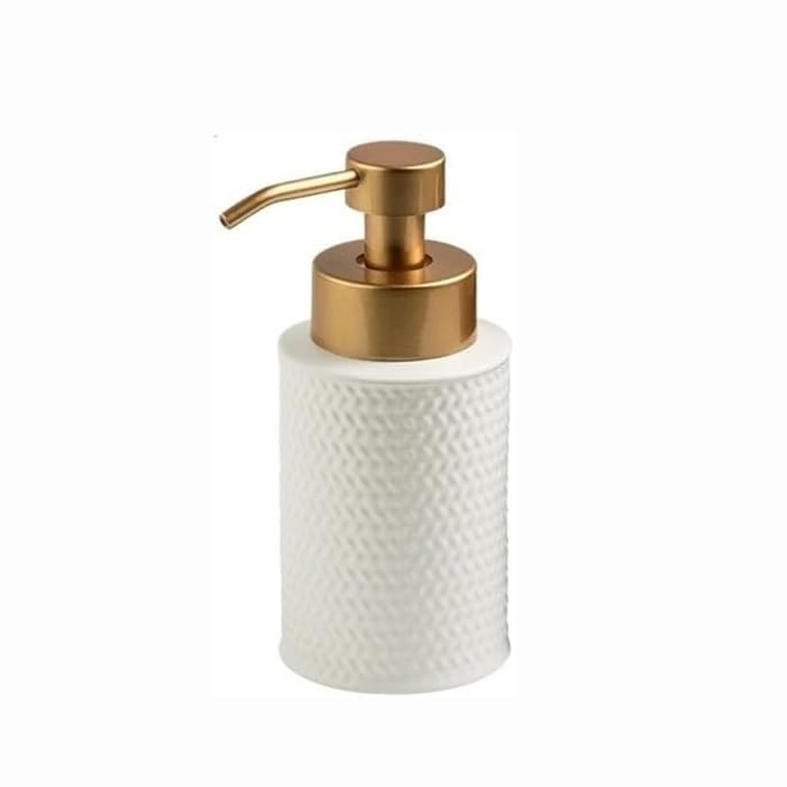 Kxaoxgrc Wei Glass Soap Lotion Dispenser Set, Refillable Ceramic Soap Dispenser 300Ml Less Steel Pump Kitchen Multicolor(Wei)