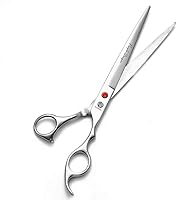 Purple Dragon Professional Sharp Edge Hair Cutting Shears 5-10" Sizes - Japanese 440C Steel Pet Grooming Scissors with Bag for Barbers & Dog Groomers