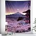 KHKJ Tapiz de decoración del hogar del Monte Fuji japonés, colchón de Viaje Decorativo Bohemio, Estera de Yoga, Manta de sofá Hippie, Estera de Yoga A6 200x150cm