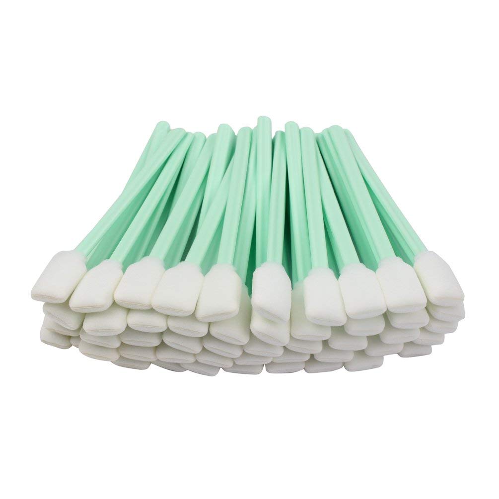 Sky- Professional Cleaning Sticks Fabric for Lab, Dust-Free Cleaning Sponge Tip Swabs for Printer Heads, Scanners, Camera Lenses, Hard Disk Industries, Optical Lenses Optical Equipment pack of (50)-image-30