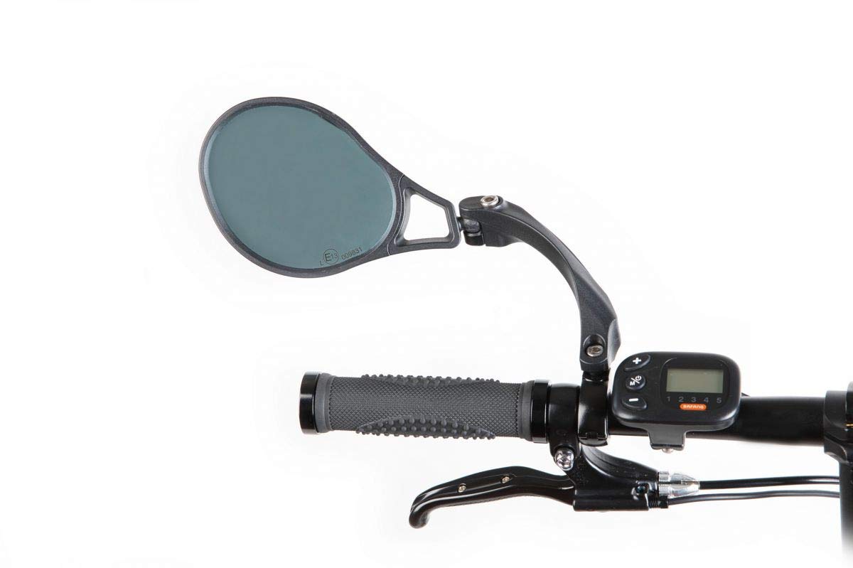 Mirage fahrradspiegel Hi-Speedmit Klemme Links schwarz