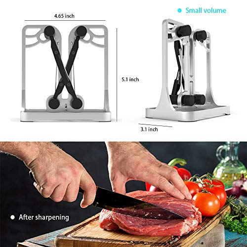 image for JR.WHITE Knife Sharpener, Professional Knife Sharpener (afilador de cu