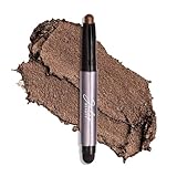Julep Eyeshadow 101 Cream-to-Powder Waterproof Shadow Stick – Cocoa Shimmer – Long-Lasting, Crease-Proof, Chocolate Brown Shimmer Cream Eyeshadow with Built-in Smudger