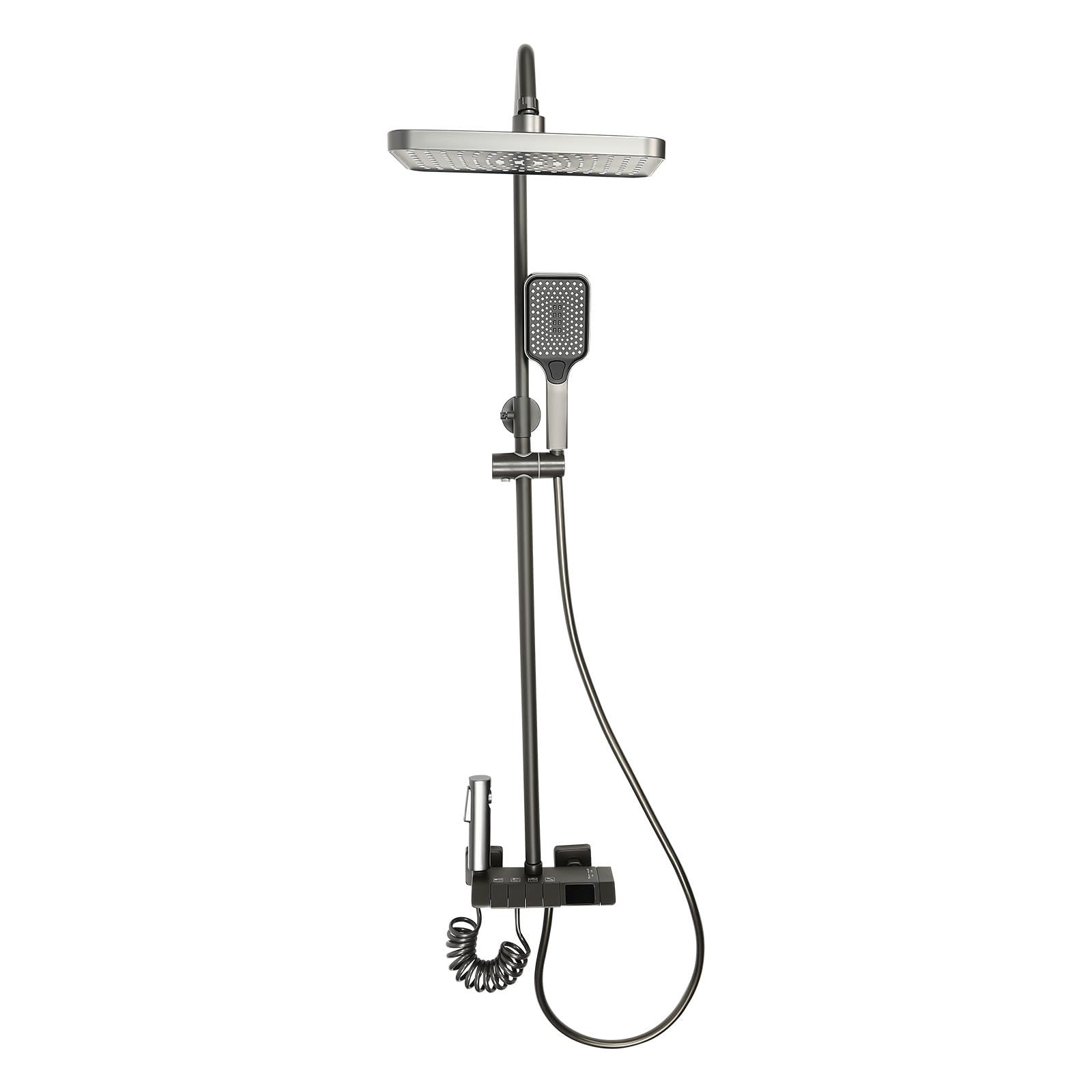 Sistema doccia termostatico, rubinetto in ottone 304 in acciaio inox