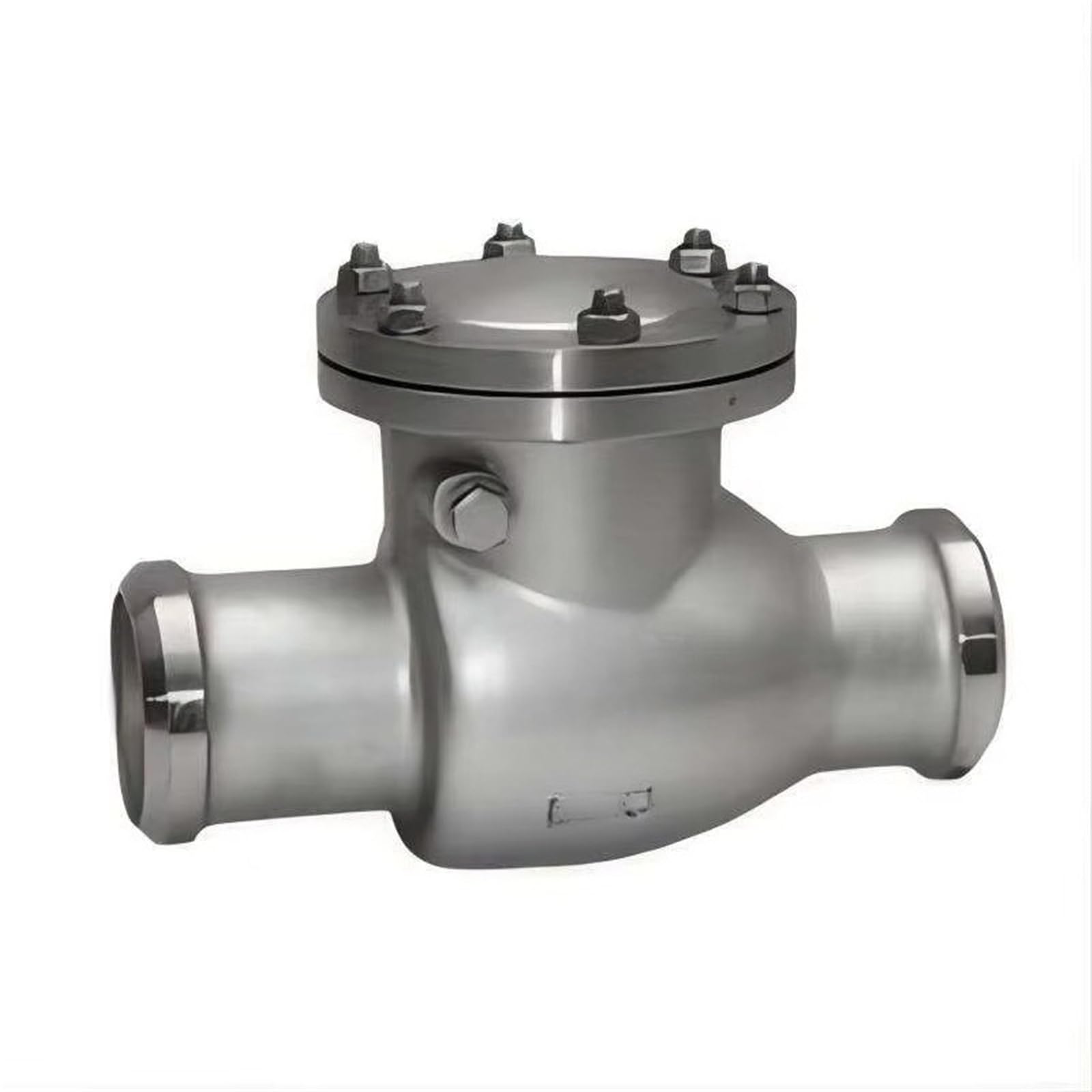 Belovek Month 4In Stainless Steel Swing Type Soft Seal Check Valve High Temperature Water Hydraulic