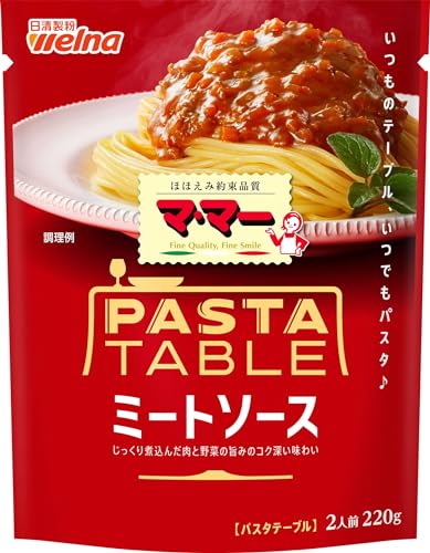 マ・マー パスタテーブル ミートソース 220g×6