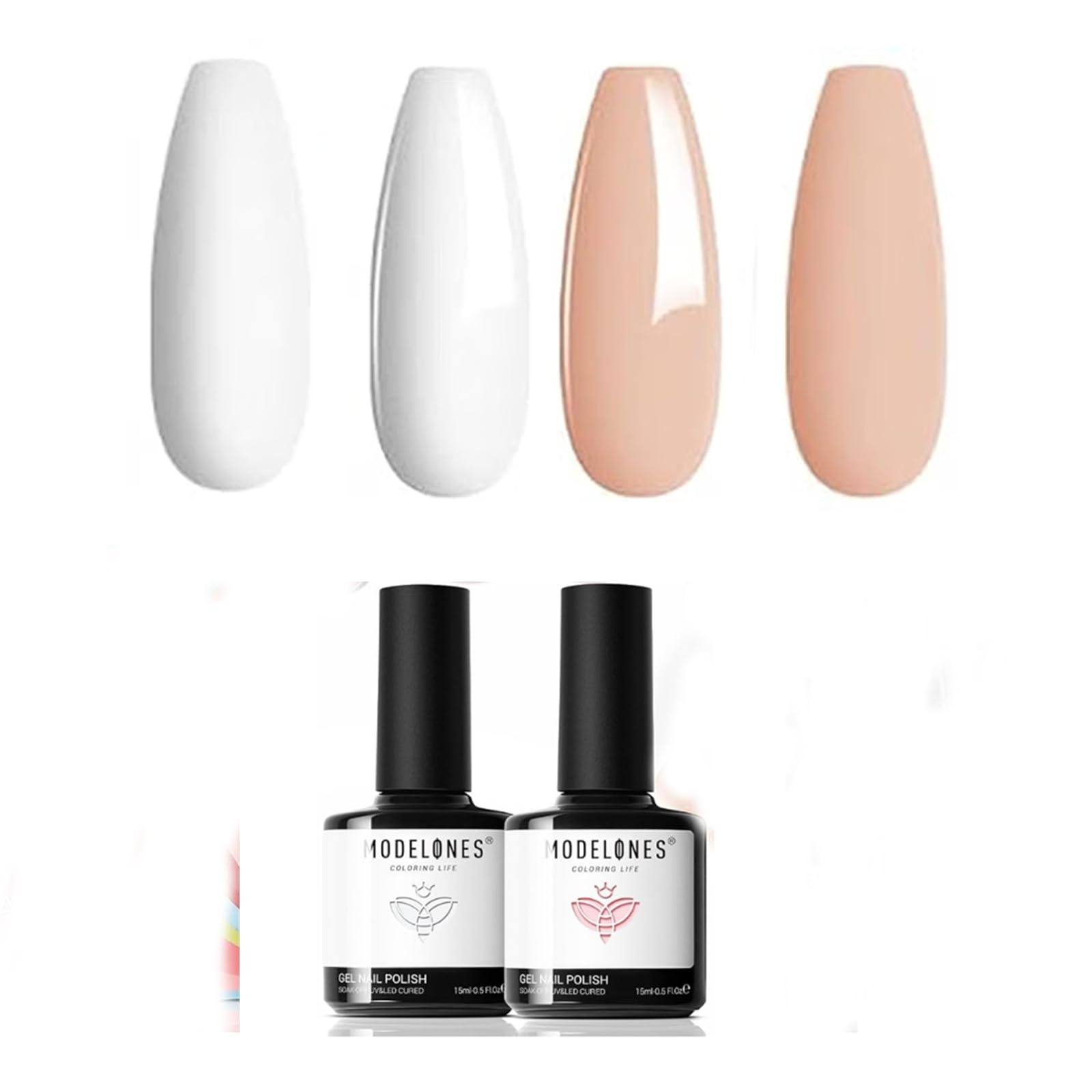 Modelones Builder Nail Gel - 6 Colors -16 Modelones Builder Nail Gel - 6 Colors -16