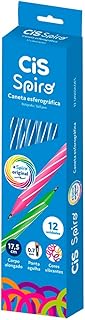 Caneta Esferográfica SPIRO, CIS, Azul, Caixa com 12 unidades