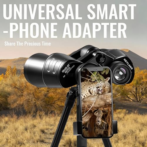 Binoculares 10-30x50 Zoom para Adultos, Impermeables miniatura 3