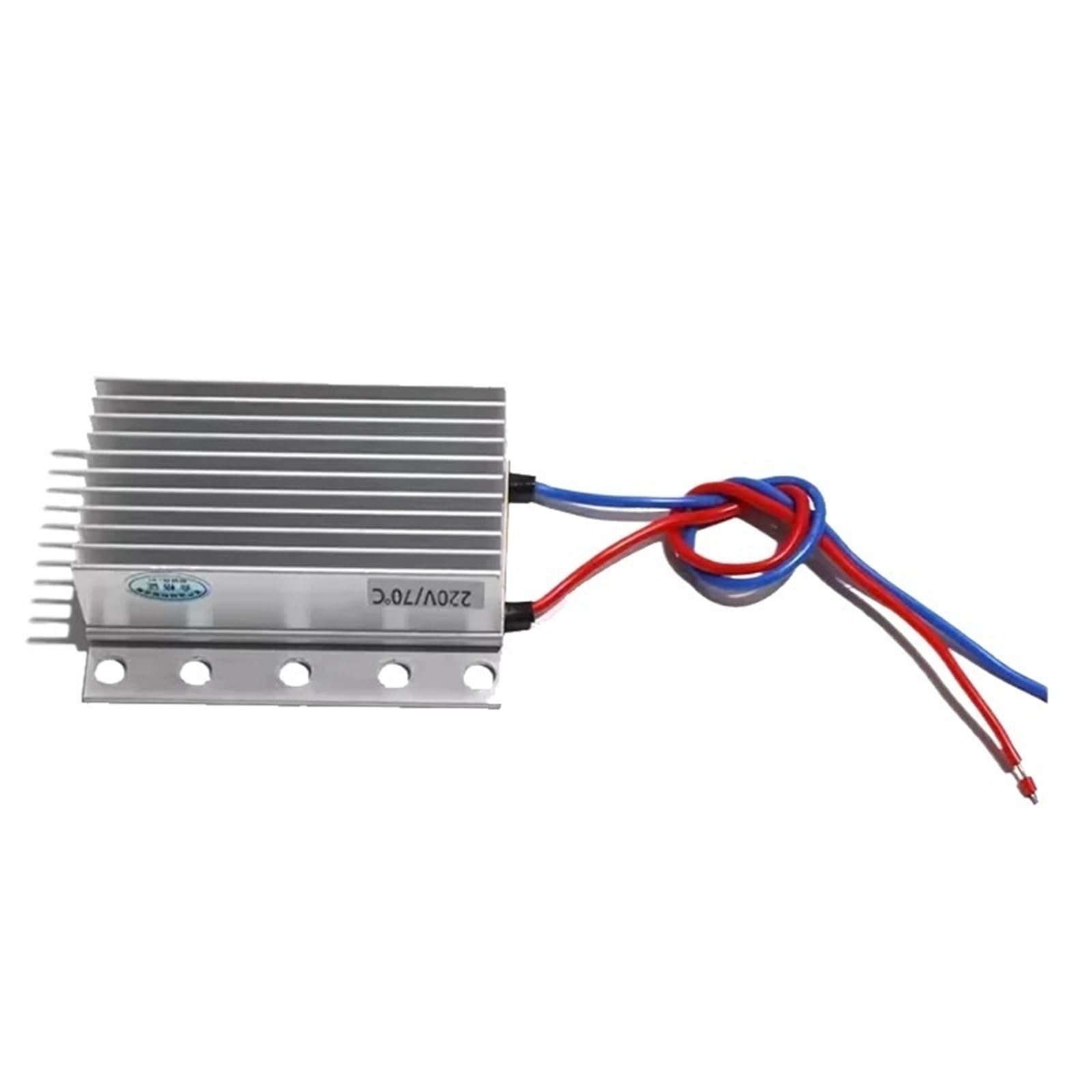 PTC Heater Plate, 2PCS 73x63x27mm, 12V/24V/220V, 60-270°C, Aluminum Shell, Constant Temperature Heating(220V 70C 15-25W)