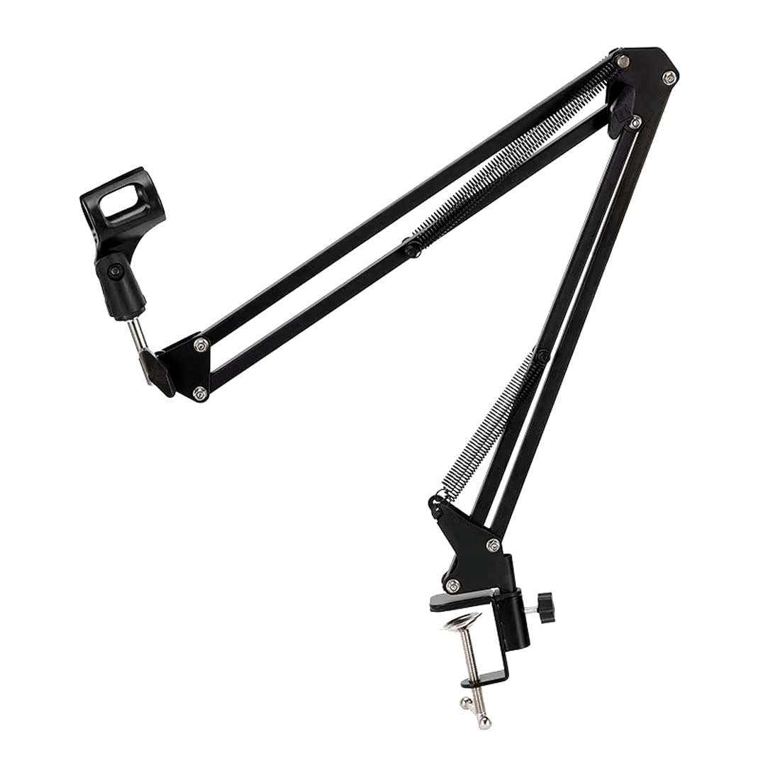 LinJie Microphone Arm, ستاند مايك Microphone Bracket, Foldable Microphone Arm Bracket, 360 ° Rotatable Microphone Arm, Suitable For Game Podcast/Studio Recording