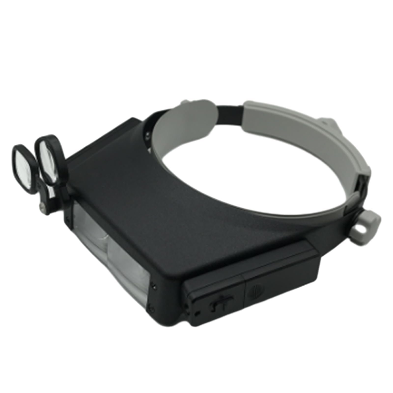 kobeIeen Head Magnifier, Battery Powered Headbands Glasses with 2Led, Professional Jewelers Loupe
