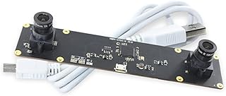 HUACHEN-CHAO camera module 1.3MP Binocular Synchronous Camera Module Face Recognition Depth Detection UVC Protocol Driver-free Module 1.3 Million Pixel