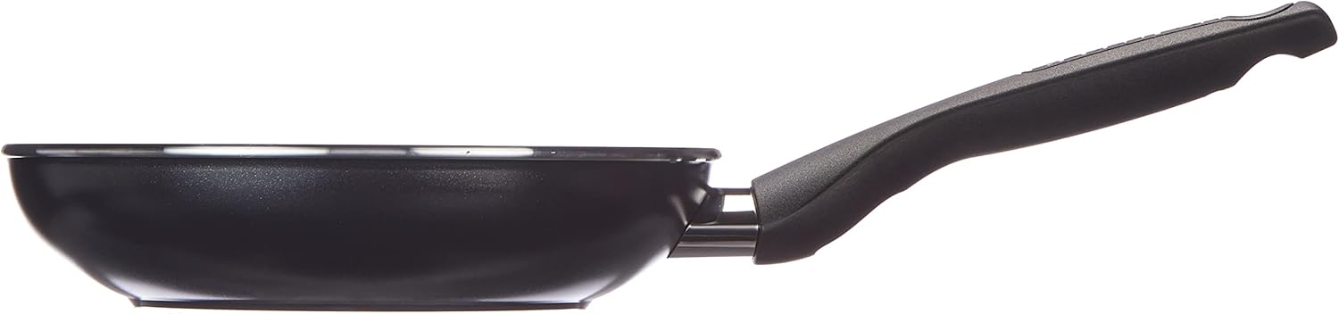 Side View of a Black GreenPan Skillet