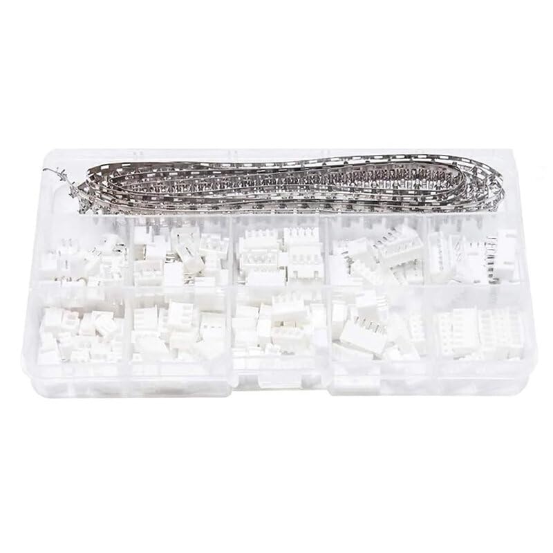 VIDOO Zestaw Szczypiec Zaciskowych-1550szt, 460szt 2,54mm Jst-xh Jst Konektory Komplet