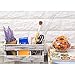 Juvale Farmhouse Decor 3-Compartment Pencil Holder & Desk Organizer - 9.5 x 4.25 x 4 in - Cedarwood Rustic Finish - Rustic Pen Organizer for Office & Classroom