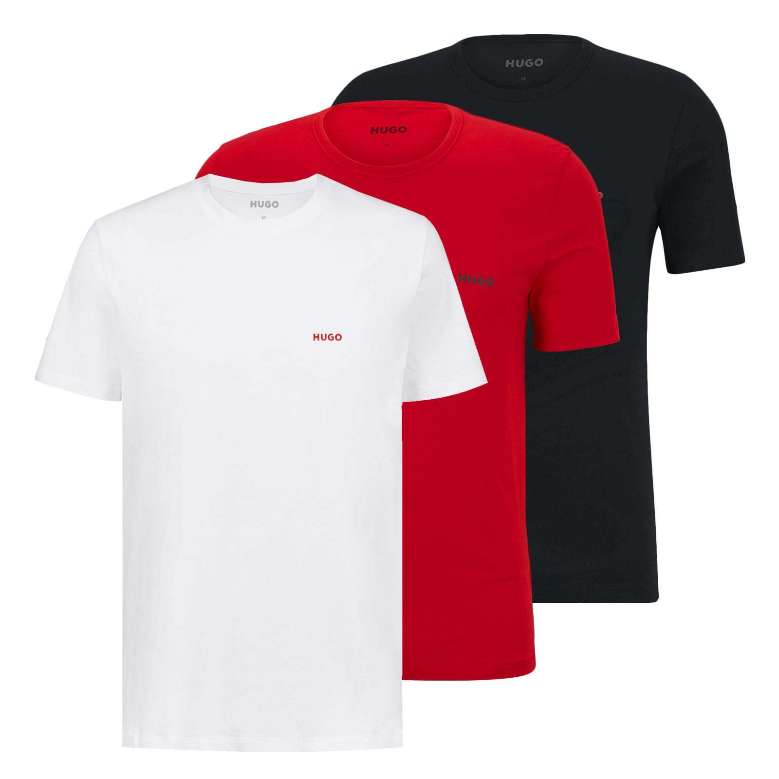 HUGO T-Shirt RN Triplet P Ropa Interior_Camiseta para Hombre