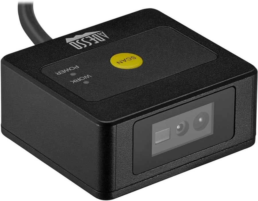 Adesso Automatically SCAN Any Barcode AS You GO Without The Need to Press A Trigger WIT