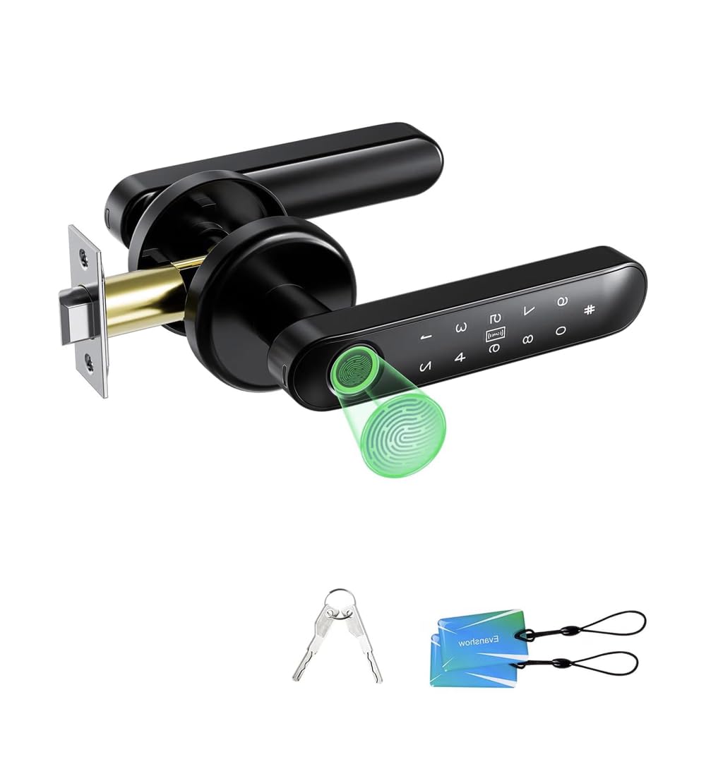 Smart 5-in-1 Door Lock - Fingerprint & App -1