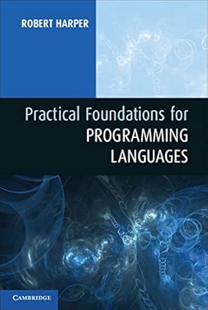 Practical Foundations for Programming Languages book cover