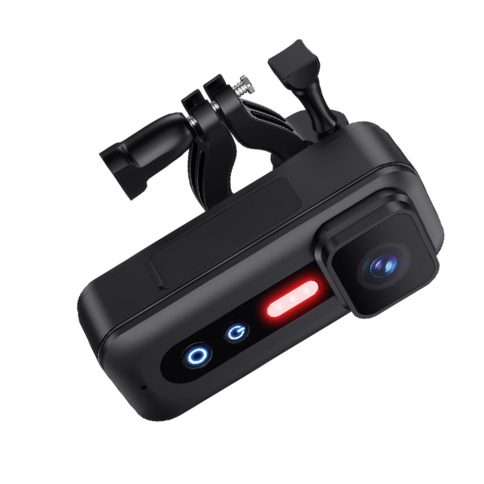 Motociclo Bici 4K HD Telecamera portatile Wi-Fi Video Registrazione Telecamera Staffa di montaggio Opzione durevole per appassionati di ciclismo e viaggiatori