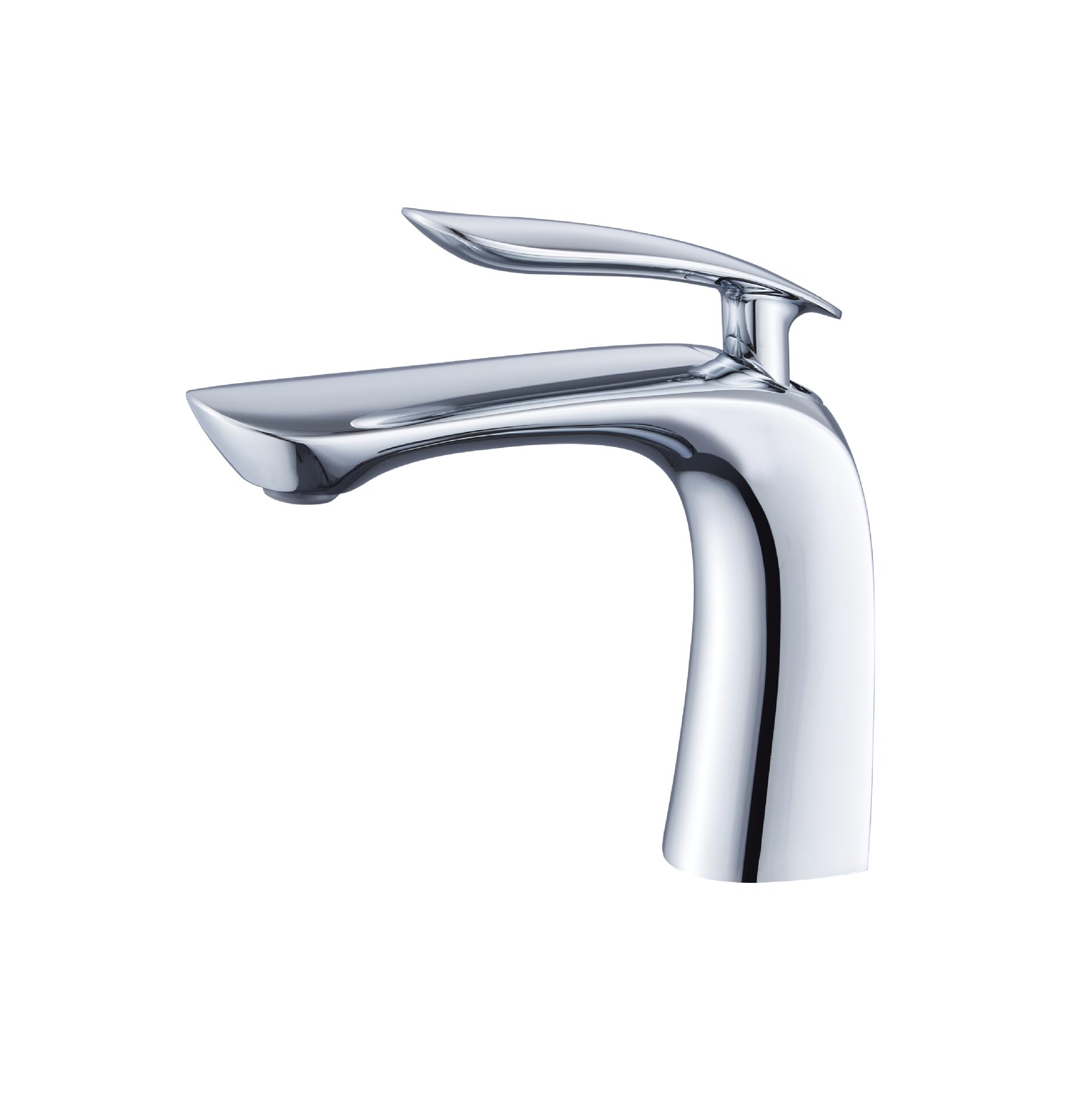 Mitigeur lavabo monotrou eau chaude et froide A309 pour salle de bain moderne