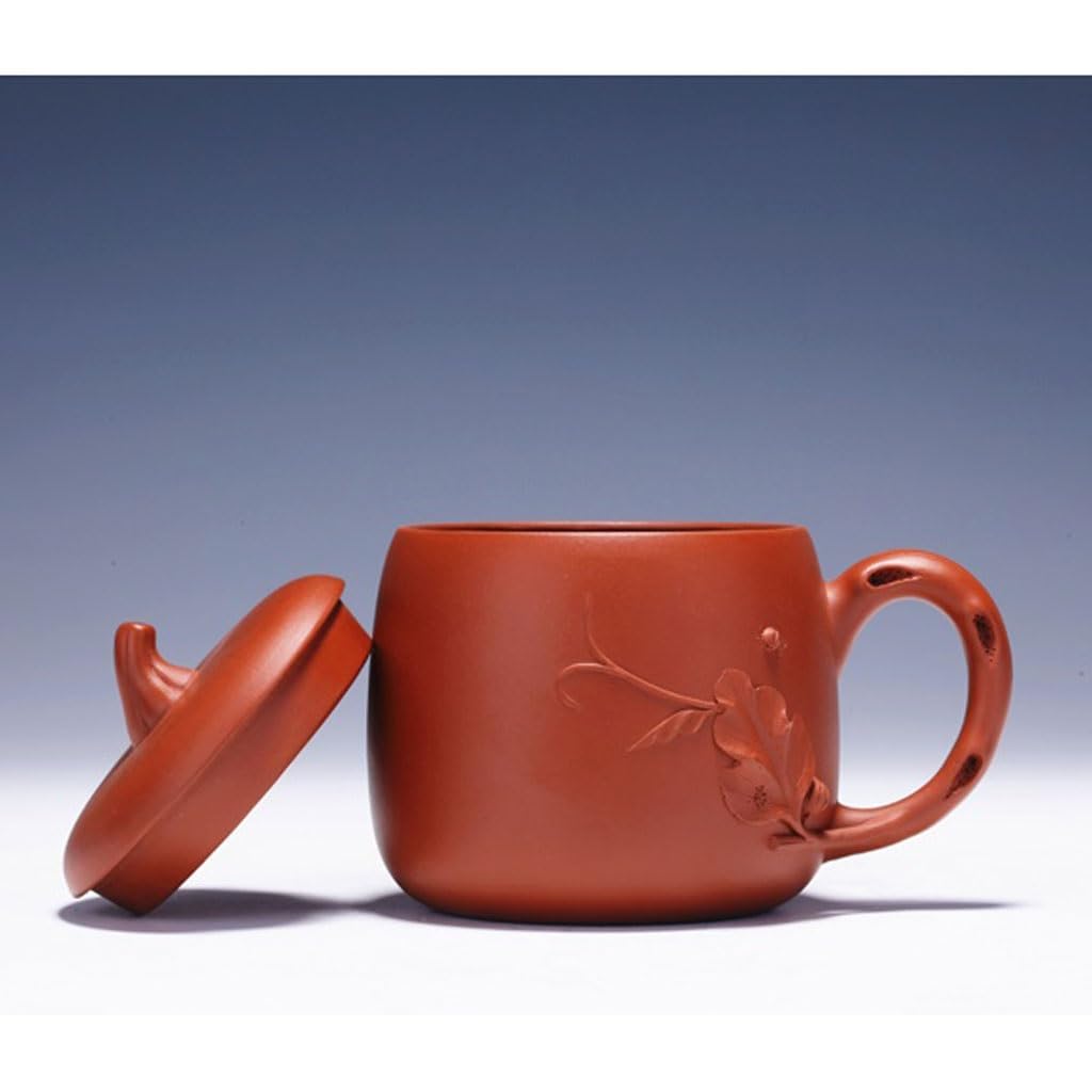 Filiżanki Matcha Biurowy Kubek Ceramiczny Do Zaparzania Herbaty Fioletowy Kubek Piaskowy Domowe Badanie Kuchnia Ręcznie Robiona Czarna Filiżanka Do Herbaty 380 ML Zestaw Do Herbaty Kubek